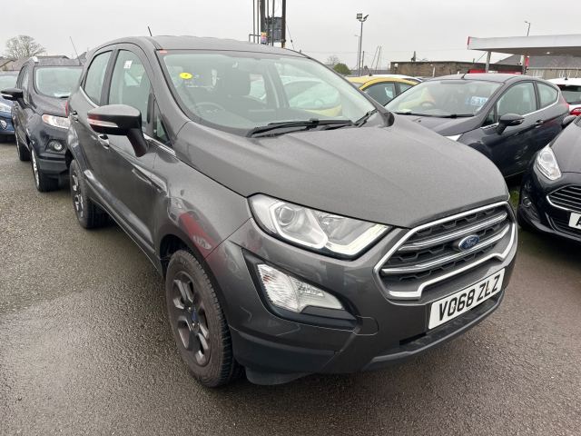 2018 (68) Ford EcoSport 1.0T EcoBoost GPF Zetec SUV 5dr Petrol Manual Euro 6 (s/s) (125 ps) (M13005)