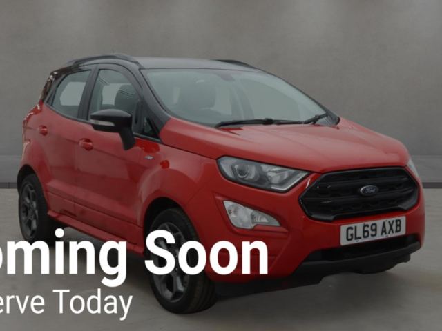 2019 (69) Ford EcoSport 1.0T EcoBoost GPF ST-Line SUV 5dr Petrol Manual Euro 6 (s/s) (125 ps) (M13083)