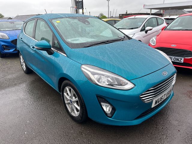 2017 (67) Ford Fiesta 1.0T EcoBoost Zetec Hatchback 5dr Petrol Manual Euro 6 (s/s) (100 ps) (M13087)