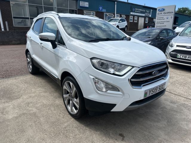 2019 (19) Ford EcoSport 1.0T EcoBoost GPF Titanium SUV 5dr Petrol Manual Euro 6 (s/s) (125 ps) (M13091)