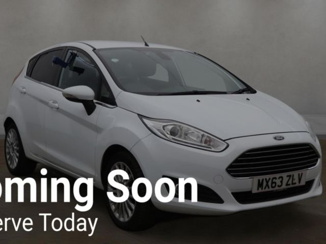 2013 (63) Ford Fiesta 1.0T EcoBoost Titanium Hatchback 5dr Petrol Manual Euro 5 (s/s) (100 ps) (M13122)