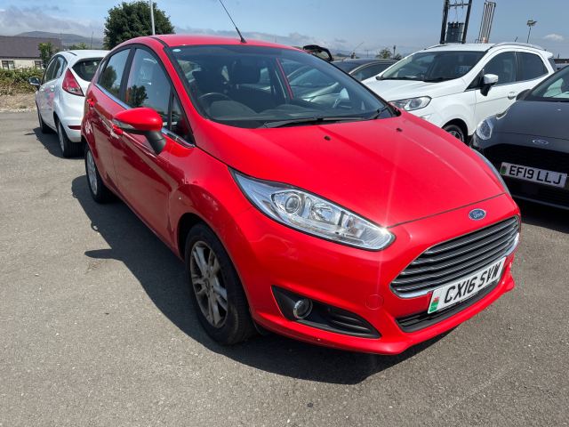2016 (16) Ford Fiesta 1.0T EcoBoost Zetec Hatchback 5dr Petrol Manual Euro 6 (s/s) (100 ps) (M13118)